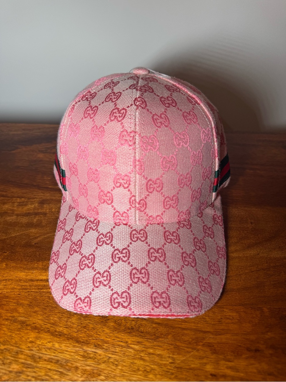 Pink Baseball Cap. No Brand.